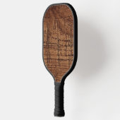 Robuuste kastanjeappelwijn pickleball paddle (Links)