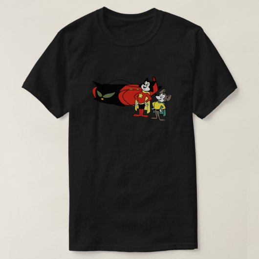 Robuuste kat- en minimuis essentieel t-shirt (Design voorkant)