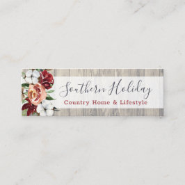 Robuuste katoen en sociale media voor katoen uit h mini visitekaartje