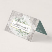 Robuuste katoen Zuidelijke Waterverf Hartelijk dan Kaart (Voorkant)