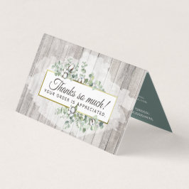 Robuuste katoen Zuidelijke Waterverf Hartelijk dan Kaart