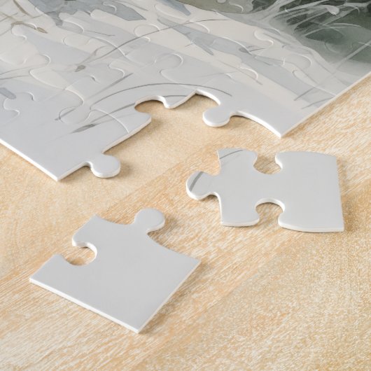 Robuuste kerstboom legpuzzel (Zijkant)