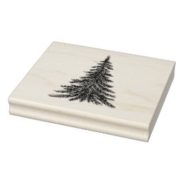 Robuuste kerstboom Rubberstempel