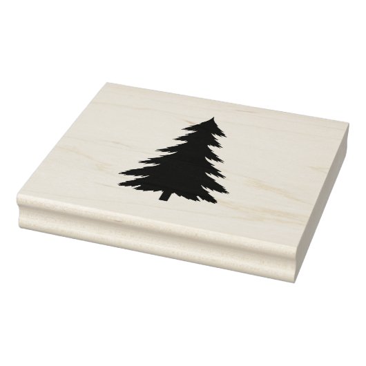 Robuuste kerstboom rubberstempel (Stempel)