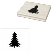Robuuste kerstboom rubberstempel (Gestempeld)