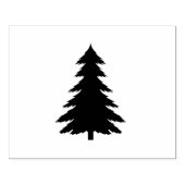 Robuuste kerstboom rubberstempel (Afrduk)