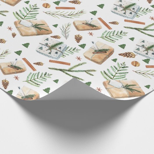 Robuuste kerstcadeautjes cadeaupapier (Hoek)