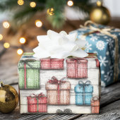 Robuuste kerstcadeautjes cadeaupapier
