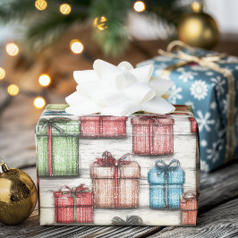 Robuuste kerstcadeautjes cadeaupapier