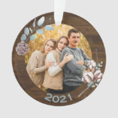 Robuuste kerstfamilie ornament (voorkant)