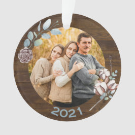 Robuuste kerstfamilie ornament