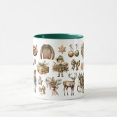 Robuuste kerstMok Mok (Midden)