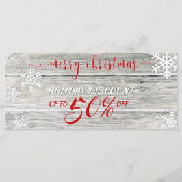 Robuuste kerstsnowflakes - Korting op Kaart