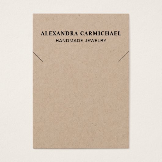 Robuuste Ketting met handgemaakte juwelen, Kaart (Voorkant)