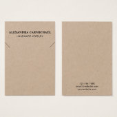 Robuuste Ketting met handgemaakte juwelen, Kaart (Voorkant /achterkant)