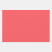 Robuuste kleurloze heldere koraal inpakpapier vel (Voorkant 3)