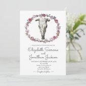 Robuuste Koe Sull en Rozen Kaart (Staand voorkant)