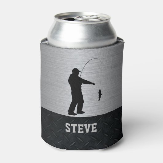 Robuuste koeler van Geviste bier (Blikje Voorkant)