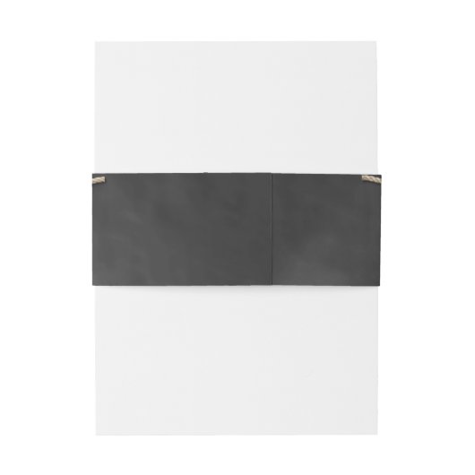 Robuuste koppeling van de Knot Belly Band Uitnodigingen Wikkel (Achterkant Voorbeeld)