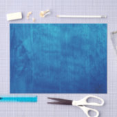 Robuuste legant katoentextiel Blauwe houten korrel Tissuepapier (Craft)