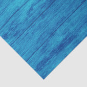 Robuuste legant katoentextiel Blauwe houten korrel Tissuepapier (Detail)