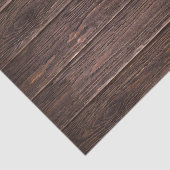 Robuuste legante katoentextuur Donkere houten korr Tissuepapier (Detail)