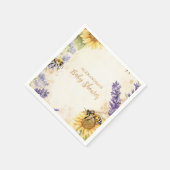 Robuuste mammie om geneutraal Baby shower te zijn Servet (Hoek)