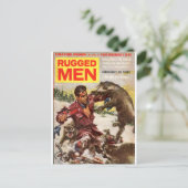 robuuste mannen 1 briefkaart (Staand voorkant)