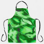 Robuuste metalen groene duinen schort (Voorkant)