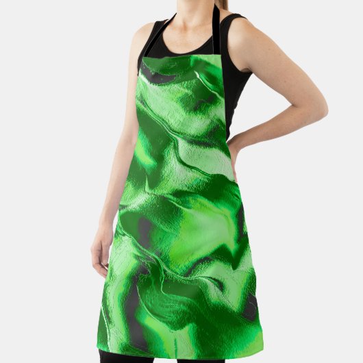 Robuuste metalen groene duinen schort (Insitu)