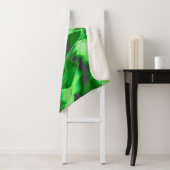 Robuuste metalen groene duinen sherpa deken (In situ)