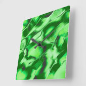 Robuuste metalen groene duinen vierkante klok (Hoek)