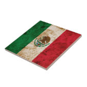 Robuuste Mexicaanse vlag Tegeltje (Zijkant)