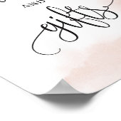 Robuuste moderne bruine geblindeerde kaarten en ca poster (Hoek)