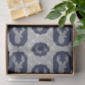 Robuuste moderne grijze droger en witte pijlen tissuepapier (Geschenk)