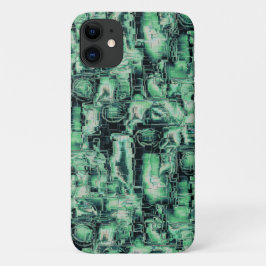 Robuuste mozaïek van abstract afbeelding, met groe Case-Mate iPhone case