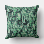 Robuuste mozaïek van abstract afbeelding, met groe kussen (Achterkant)