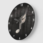 Robuuste muzieknotitie grote klok (Hoek)