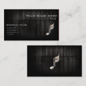 Robuuste muzieknotitie visitekaartje (Voorkant / Achterkant)