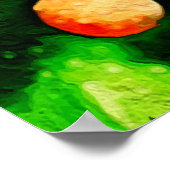 Robuuste Natuur kleurt niet Poster (Hoek)