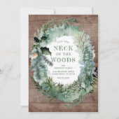 Robuuste nieuwe nek van de Bossen Pine Trees die b Aankondiging (Voorkant)