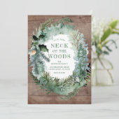 Robuuste nieuwe nek van de Bossen Pine Trees die b Aankondiging (Staand voorkant)