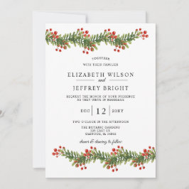 Robuuste ploegen van Holly Winter Kerstbruiloft in Kaart