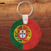 Robuuste Portugese vlag Sleutelhanger (Voorkant)
