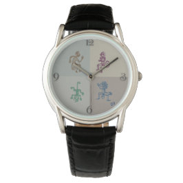 Robuuste primitieve Astro-Tribal ontworpen Horloge