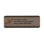 Robuuste primitieve ster met Pip Berries Label (Voorkant)