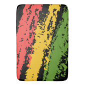 Robuuste Rasta Stripes Design Mat (Voorkant Verticaal)