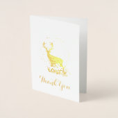 Robuuste renrendierstijl in een adem folie kaarten (Voorkant)