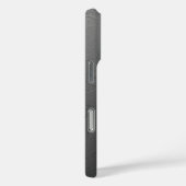 Robuuste Rode Naam Abstracte Textuur Case-Mate iPhone Case (Achterkant / Rechts)