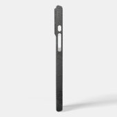 Robuuste Rode Naam Abstracte Textuur Case-Mate iPhone Case (Achterkant / Links)